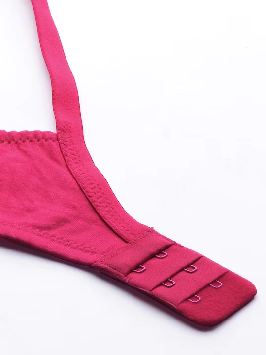Pink Lace Non-Wired Non Padded Everyday Bra