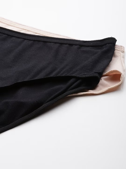 Women Pack Of 2 Low-Rise Hipster Briefs DB-MDL-PANT-01