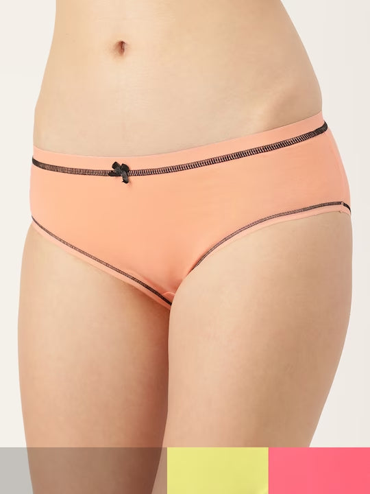 Pack of 3 Women Hipster Briefs DB-BRF-3PP-NEWCOTTON-005E