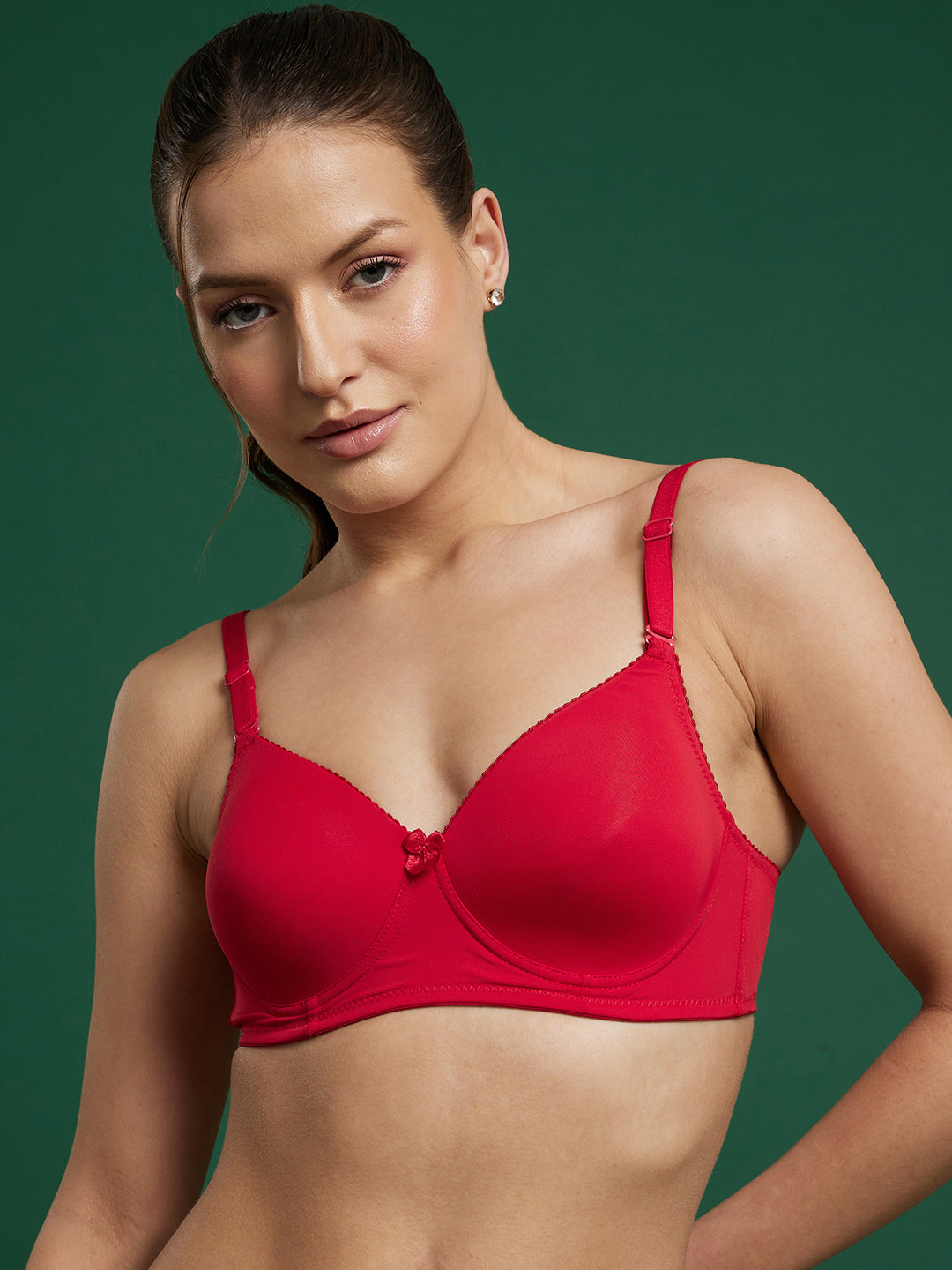 Everyday Lightly Padded Bra (Hot pink)