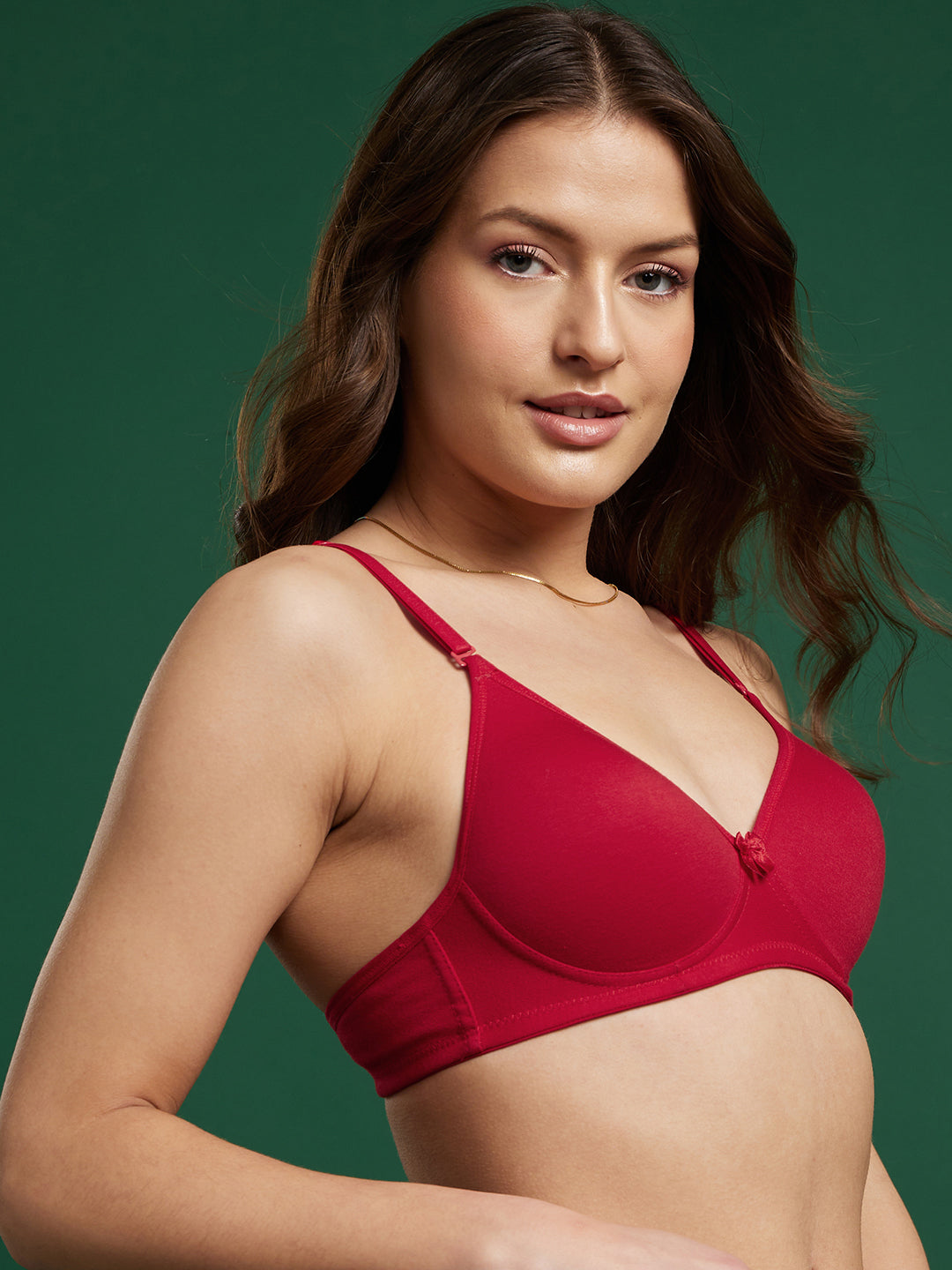 Everyday comfort soft Padded bra (Hot pink)