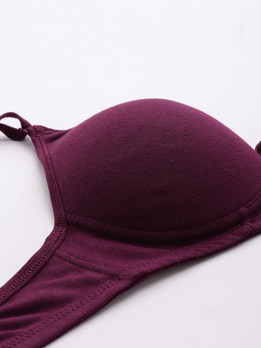 Everyday comfort soft Padded bra (wine)