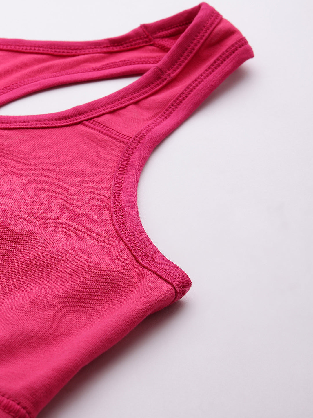 Workout sports Lightly padded bra (Fuchsia)