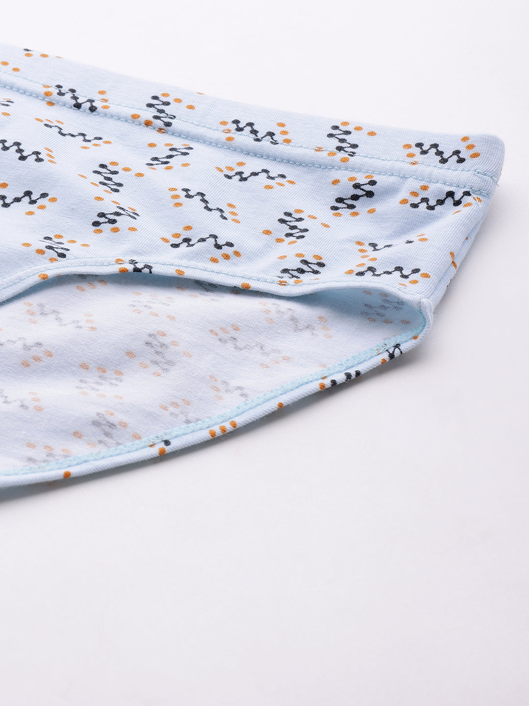 NON PADDED ABSTRACT PRINTED SET (Sky Blue)