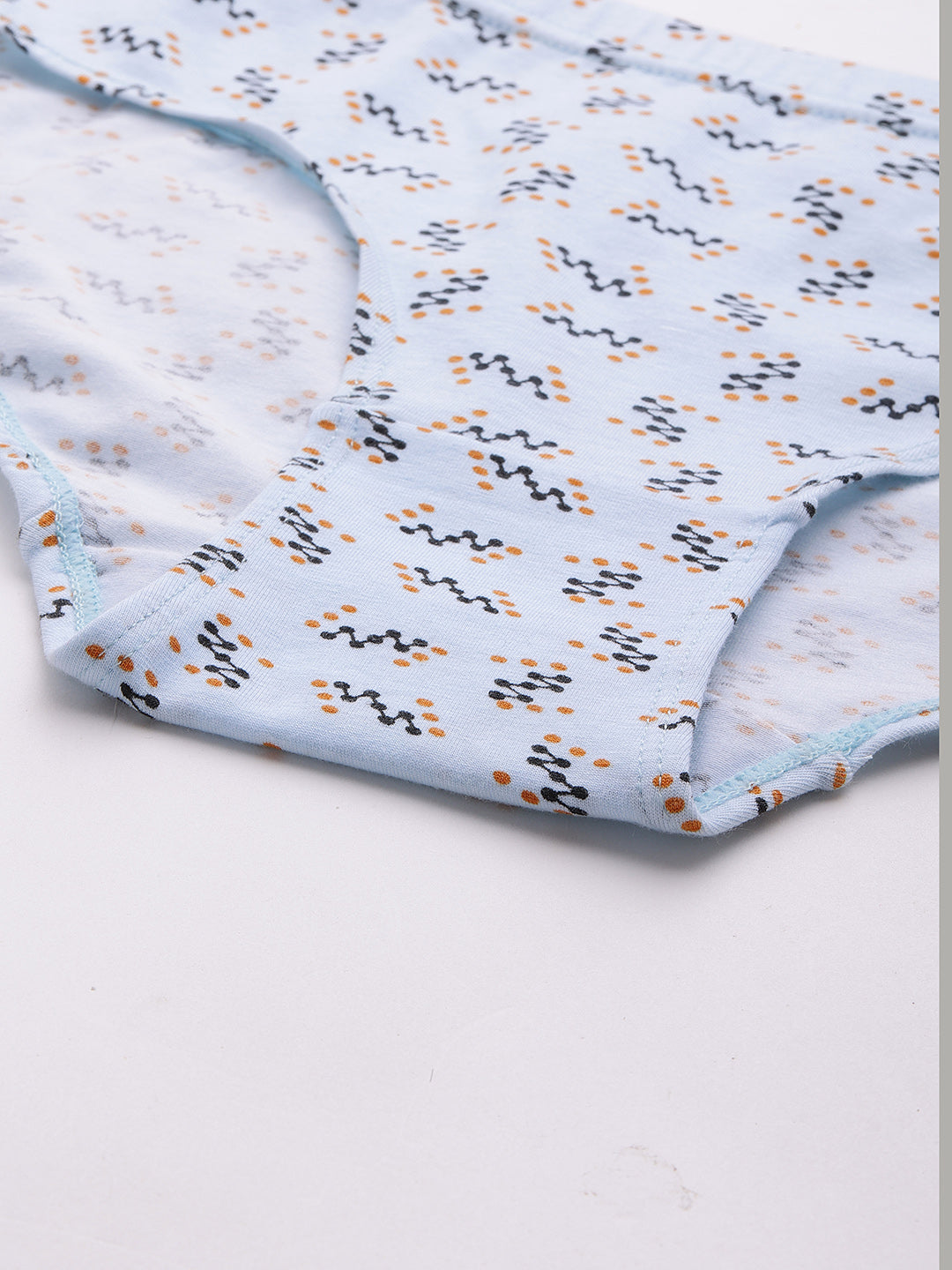 NON PADDED ABSTRACT PRINTED SET (Sky Blue)